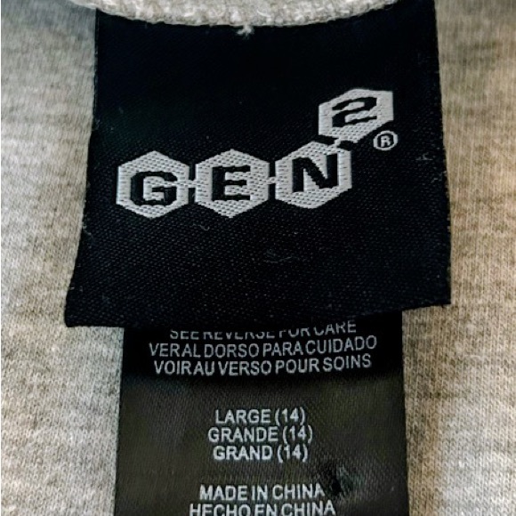 Ohio State Women's Gray Hoodie Sweater Glitter XL - Picture 4 of 4